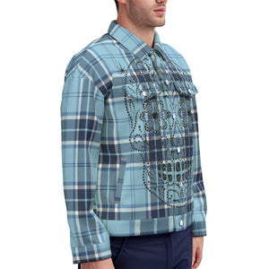 LOS CRIMINALES SKYBLUE Unisex Jacket Cotton