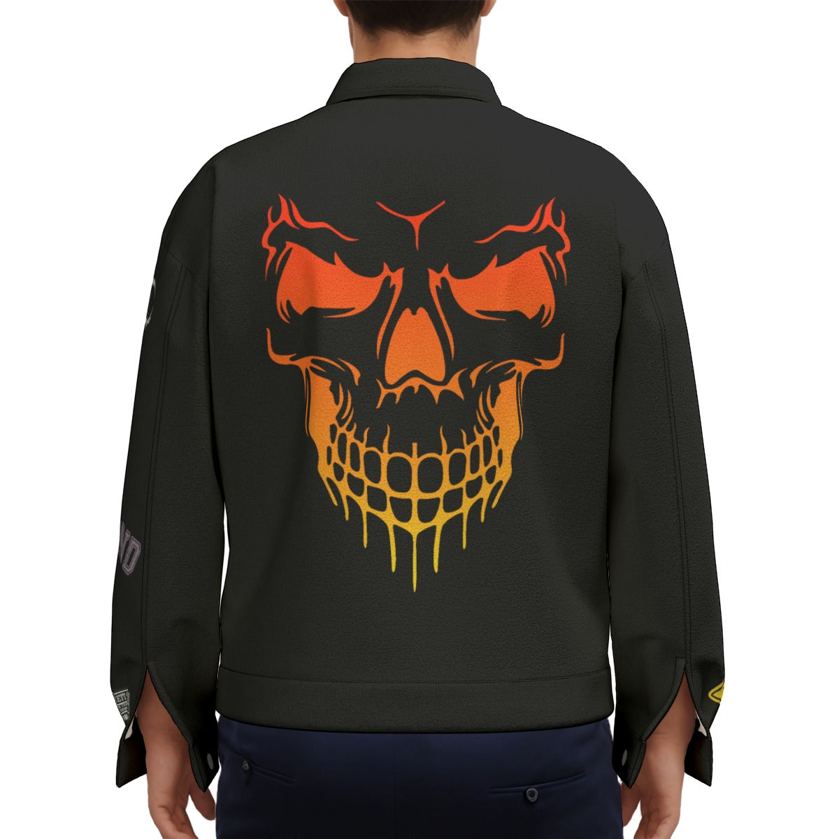 HOTSKULL BLC Unisex Lapel Jacket | 245GSM Cotton
