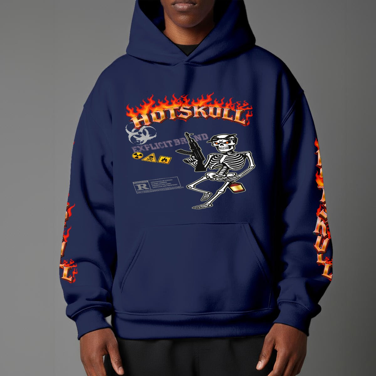 HOTSKULL Unisex Hoodie DTF