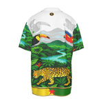 GUYANE AMAZONIE WHT Men's Silk Shirt