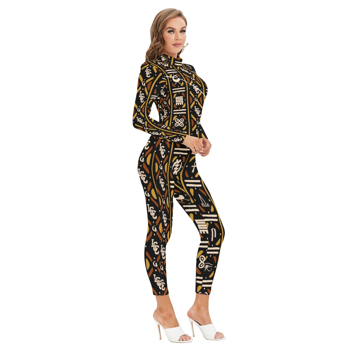 BOGOLAN MIX Women's Long-sleeved Jumpsuit