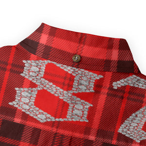 LOS CRIMINALES RED Men's CasualShirt|125GSM Cotton