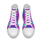 MADRAS VIOLET Kid's Canvas Shoes