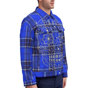 LOS CRIMINALES BLUE Unisex Jacket Cotton