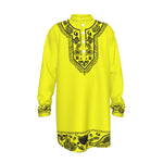 BANDANA SHIKI L.K Men's Stand-up Collar Long Shirt