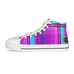 MADRAS VIOLET Kid's Canvas Shoes