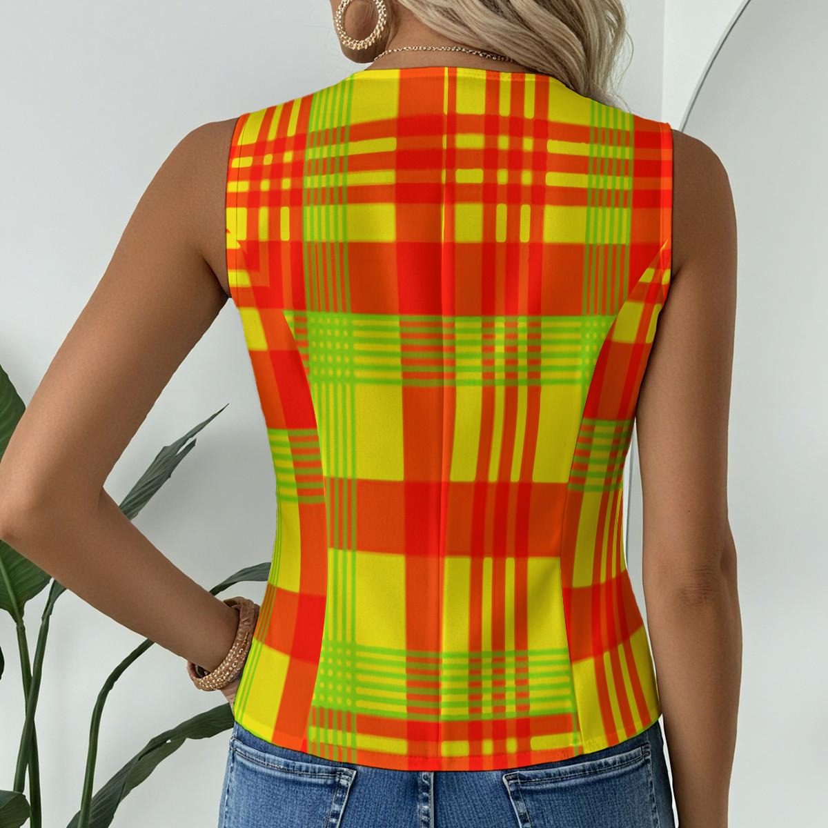 MADRAS Women's Formal Vest