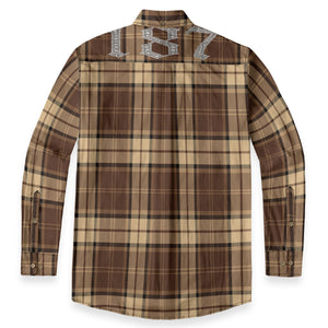 LOS CRIMINALES BRWN Men's Casual Shirt|125GSM Cotton