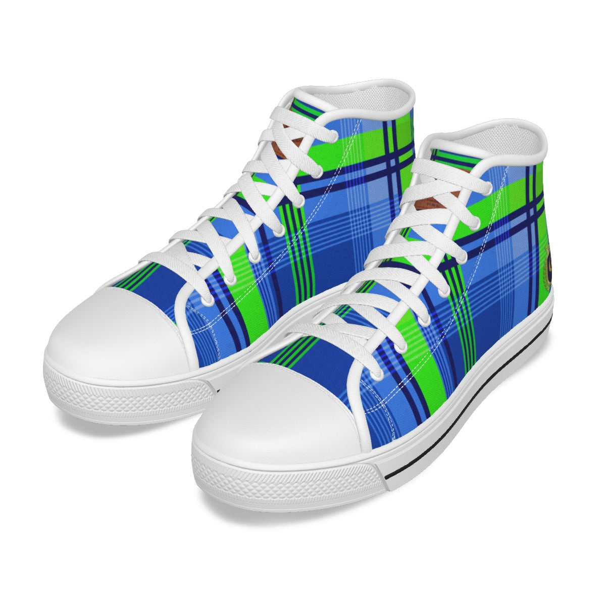 MADRAS BLUE Kid's Canvas Shoes