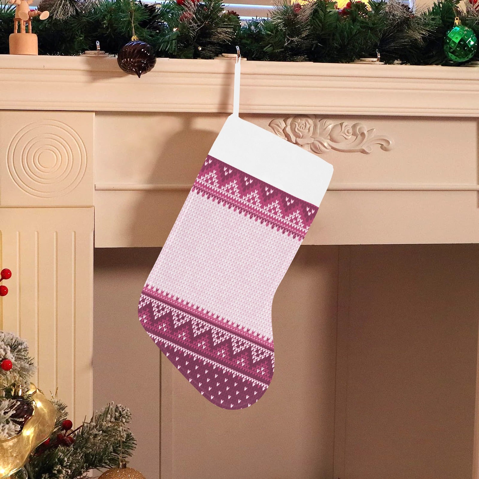 LCC KNITTED Christmas Stocking