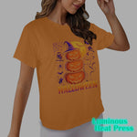 HALLOWEEN Women's Glow in the Dark T-shirt (Front Printing)