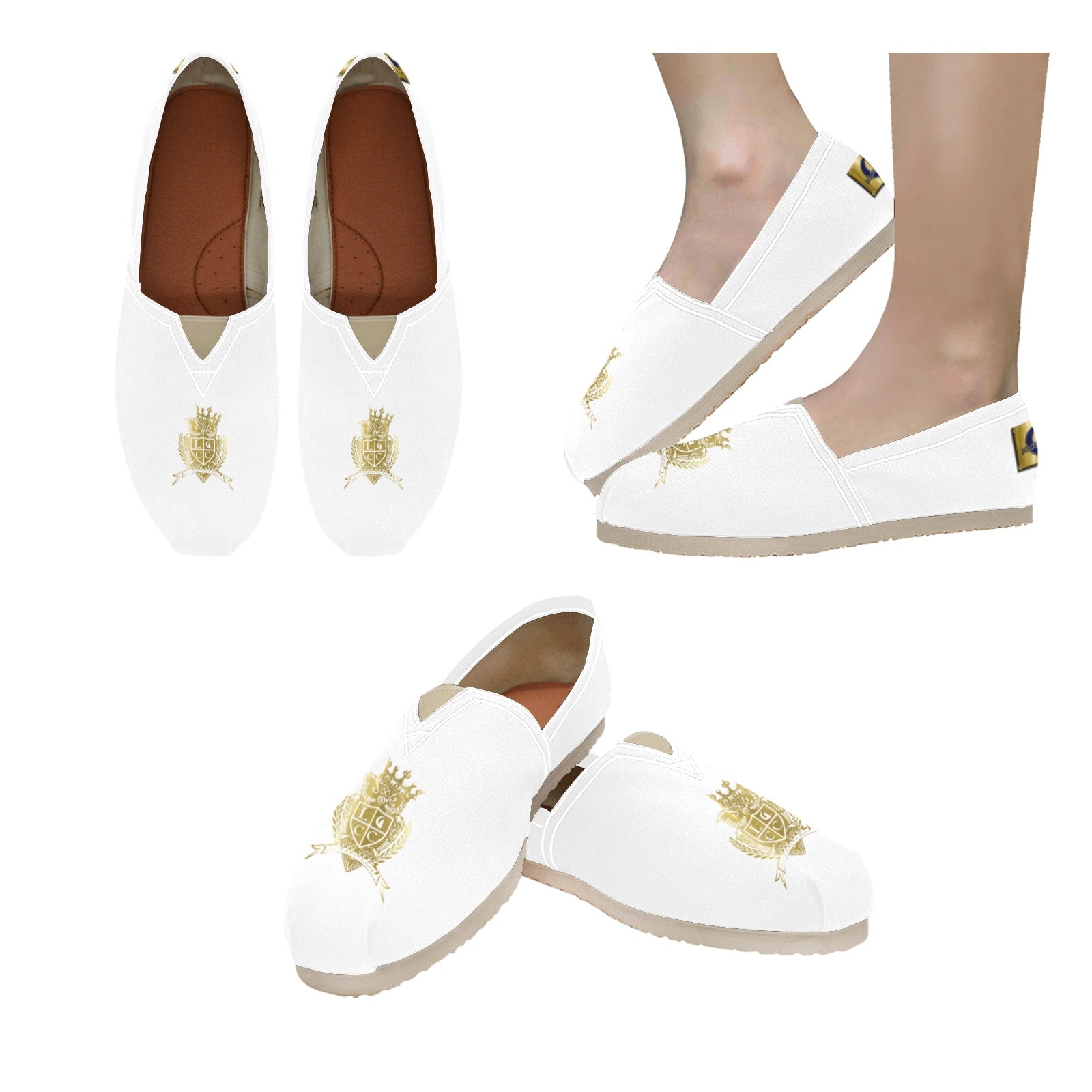LCC BLASON WHT Men's Classic Canvas