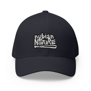Nubian By Nature Embroidered Cap - Stylish Closed-Back Hat for Nature Lovers