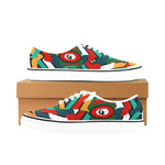 TEMBE ARTMen's Canvas Low Top Shoes
