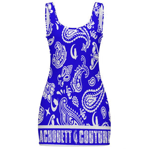 BANDANA PAISLEY C's UP Sunmer Bodycon Tank Dress