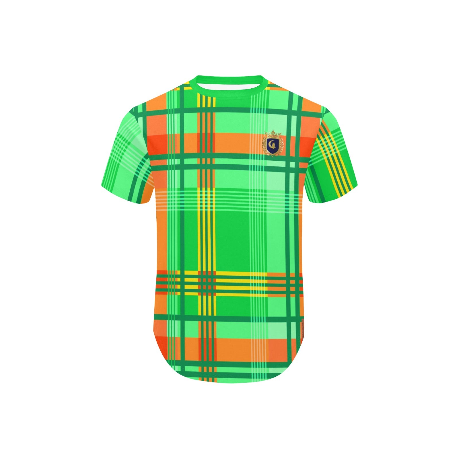 MADRAS Men's Curved Hem T-Shirt