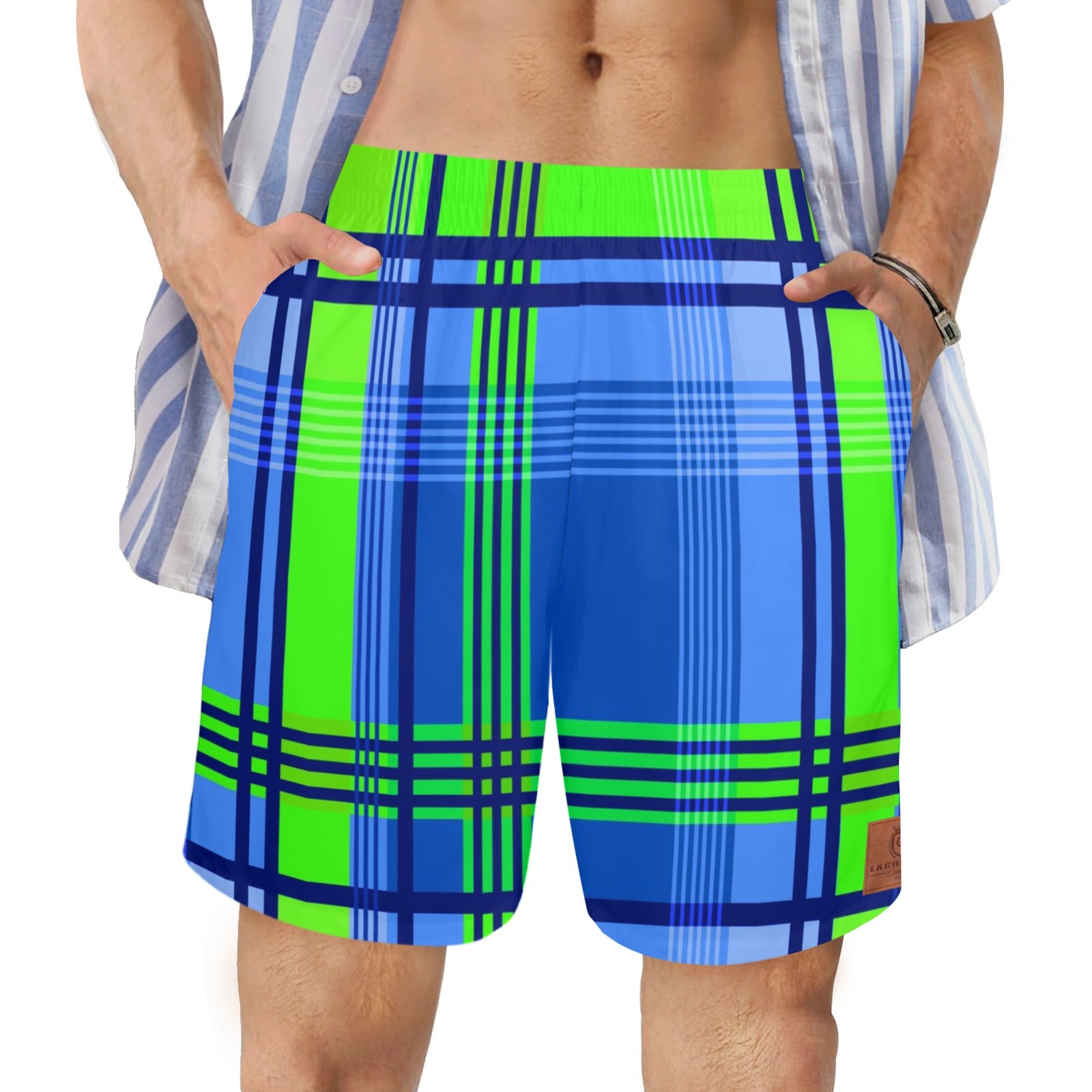 MADRAS Men's Elastic Beach Shorts