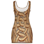 TEMBE WOOD Sunmer Bodycon Tank  Dress