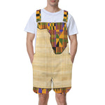 NIL VALLEY Unisex Shorts Suspender Jumpsuit