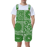 BANDANA MIX Unisex Shorts Suspender Jumpsuit