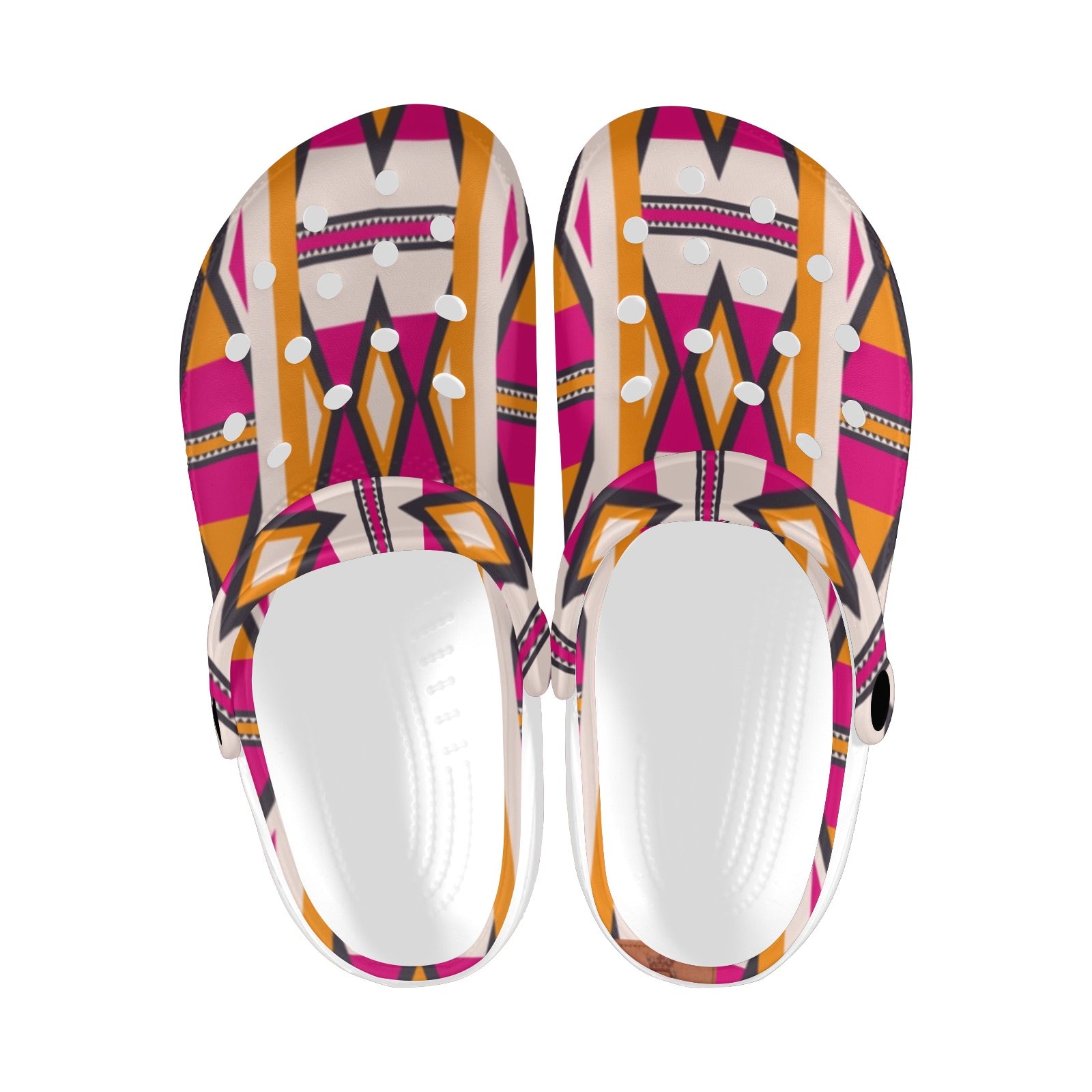 AFRICAN MIDCLOTH Clogs for Adults