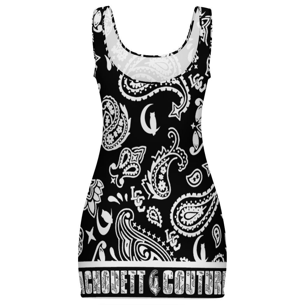 BANDANA PAISLEY BLC Sunmer Bodycon Tank Dress