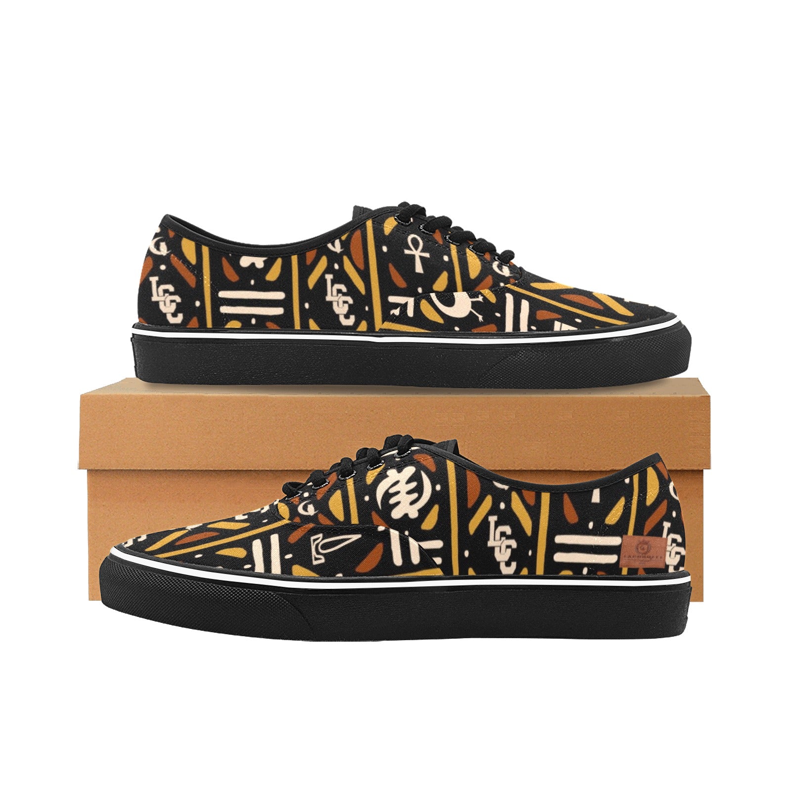 BOGOLAN Men's Canvas Low Top Shoes