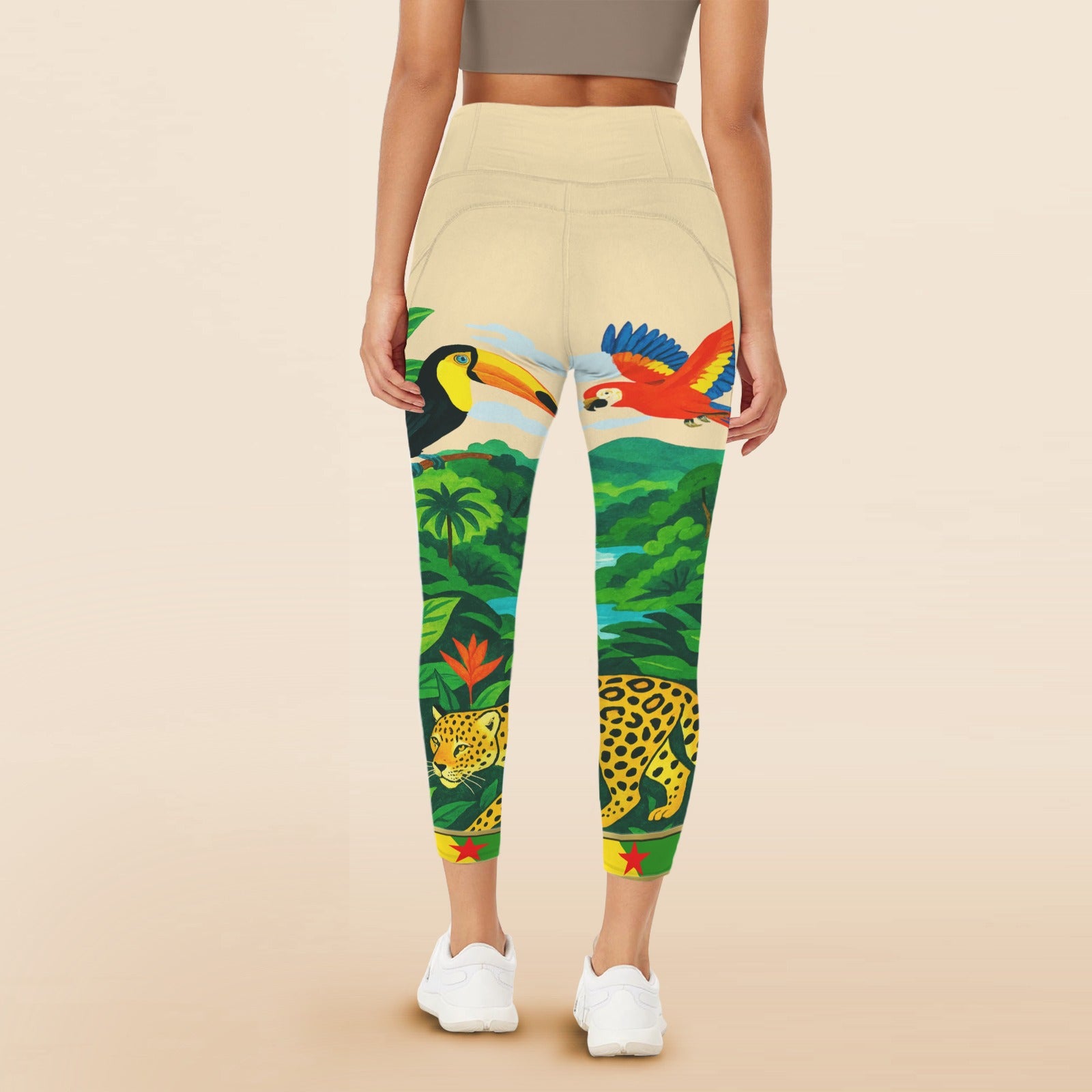 GUYANE AMAZONIE High Waist Pockets Leggings