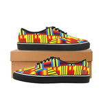 KENTE Men's Canvas Low Top Shoes