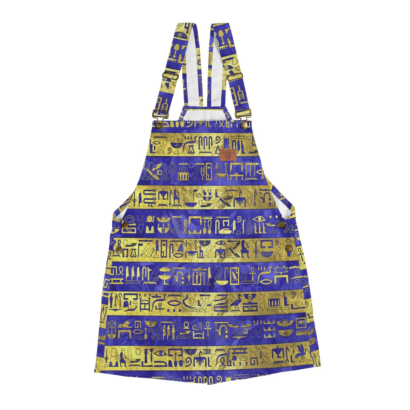 HIEROGLYPH DELUXE Unisex Shorts Suspender Jumpsuit