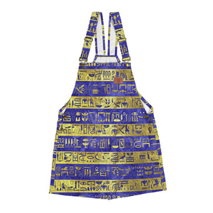 HIEROGLYPH DELUXE Unisex Shorts Suspender Jumpsuit