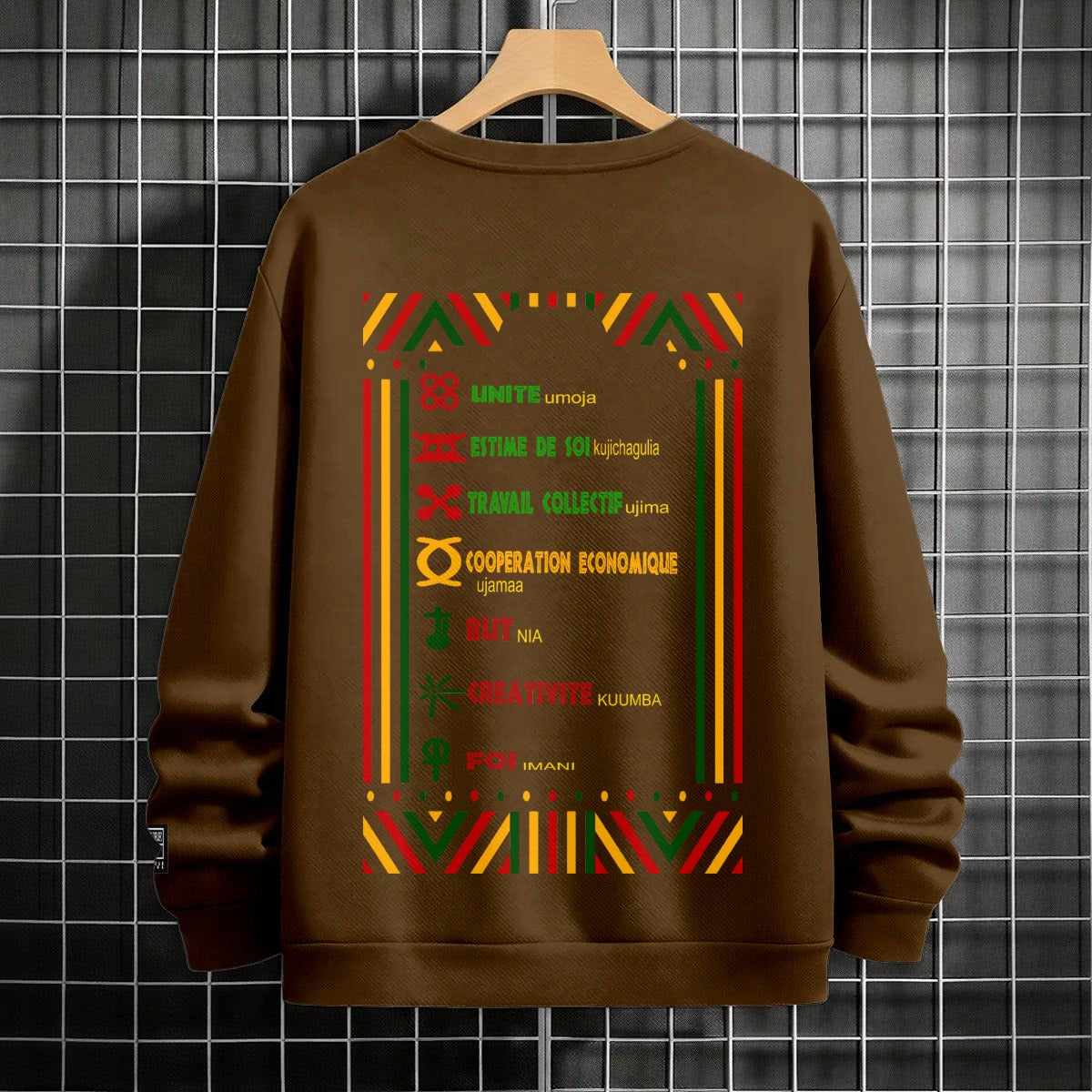 KWANZAA Versatile Men's Sweatshirt|DTF