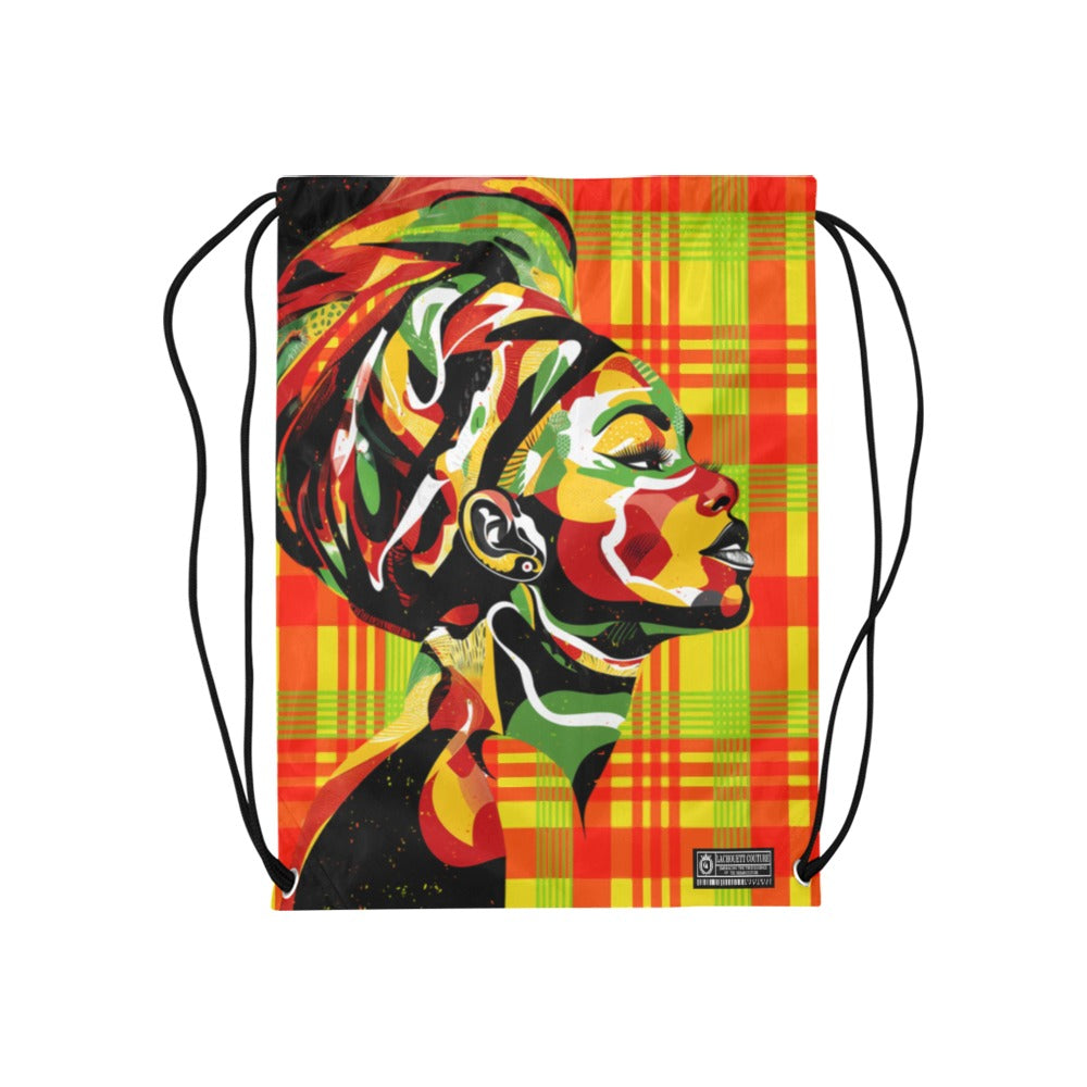 MADRAS CHWITY Medium Drawstring Bag Model