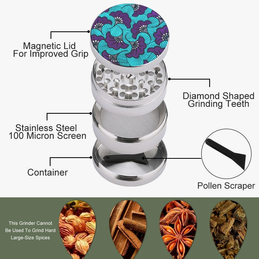 AFRIKAN FLOWER. Metal Abrader Grinder