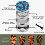 AFRIKAN FLOWER. Metal Abrader Grinder