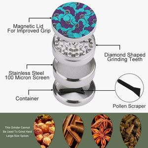 AFRIKAN FLOWER. Metal Abrader Grinder
