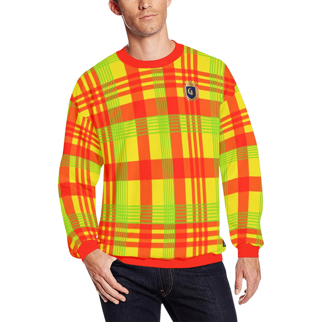 MADRAS Men's Oversized Fleece Crew Sweatshirt