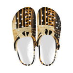 AFRICAN MIDCLOTH Clogs for Adults