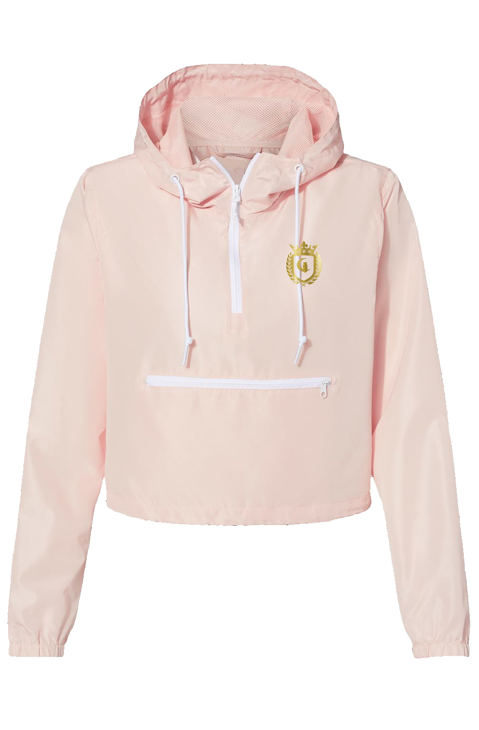 LCC Lightweight Pullover Crop Windbreaker