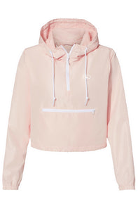 LCC SPORT Lightweight Pullover Crop Windbreaker