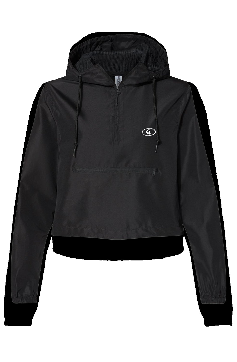 LCC SPORT Lightweight Pullover Crop Windbreaker