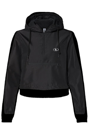 LCC SPORT Lightweight Pullover Crop Windbreaker