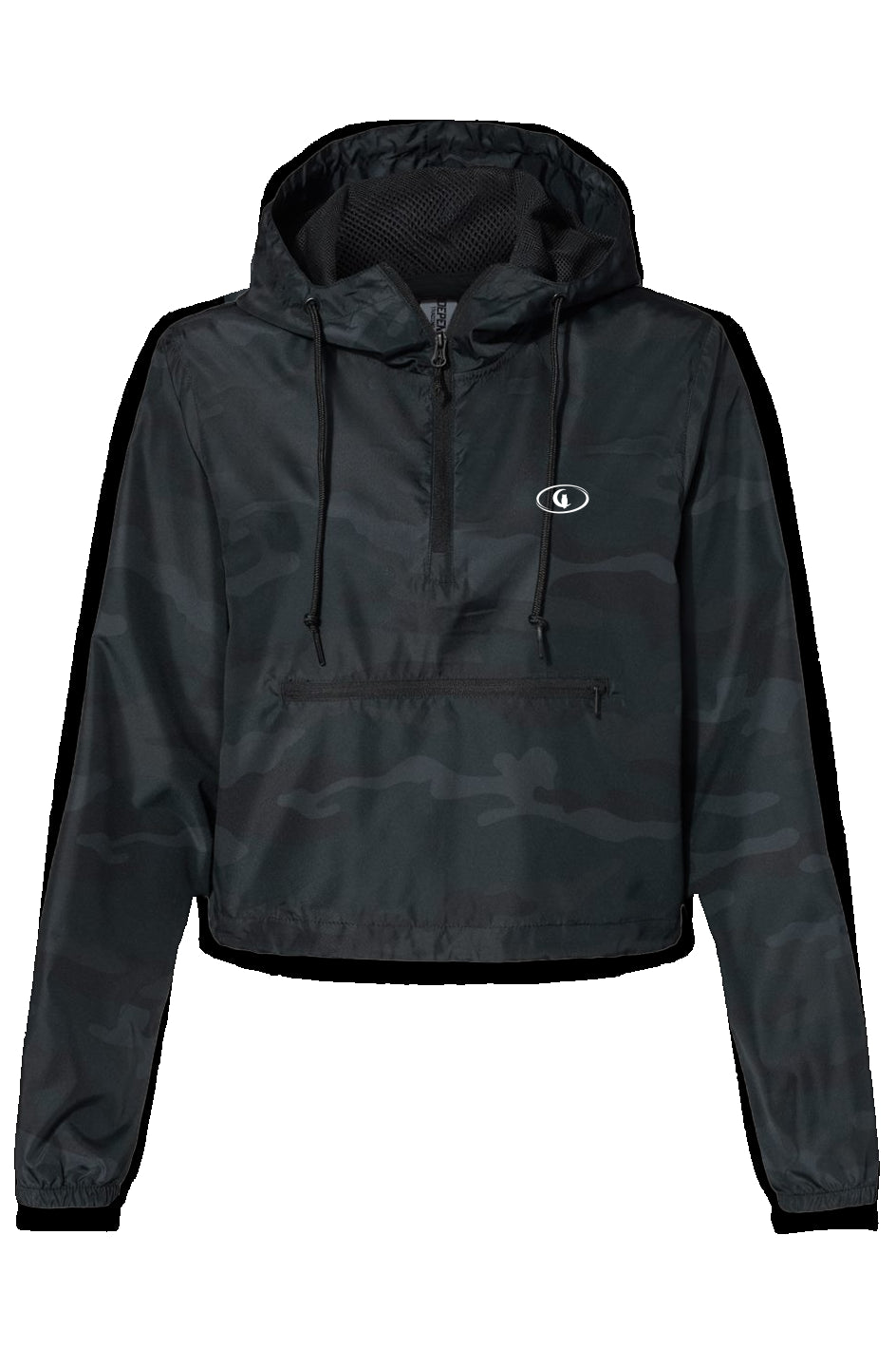 LCC SPORT Lightweight Pullover Crop Windbreaker