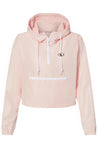LCC SPORT BLK Lightweight Pullover Crop Windbreaker