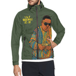 BIGGIE HUSTLAZ Unisex  Windbreaker