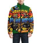 RAISE ON 90's Men's Stand Collar Padded Jacket