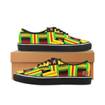 KENTE Men's Canvas Low Top Shoes