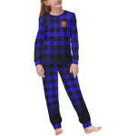DUSTY PLAID Kids' All Over Print Pajama Set