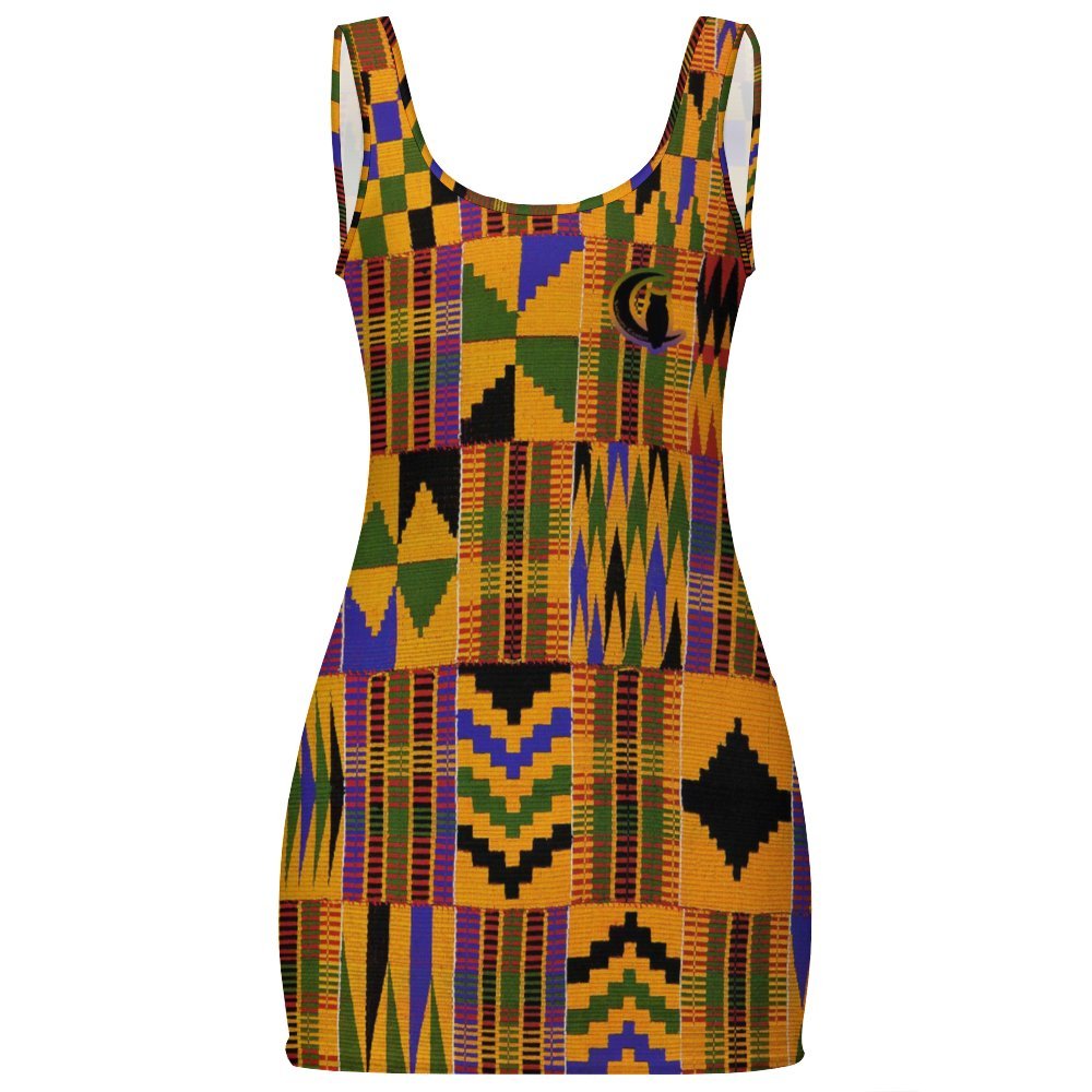 TEMBE ATEF Sunmer Bodycon Tank Dress