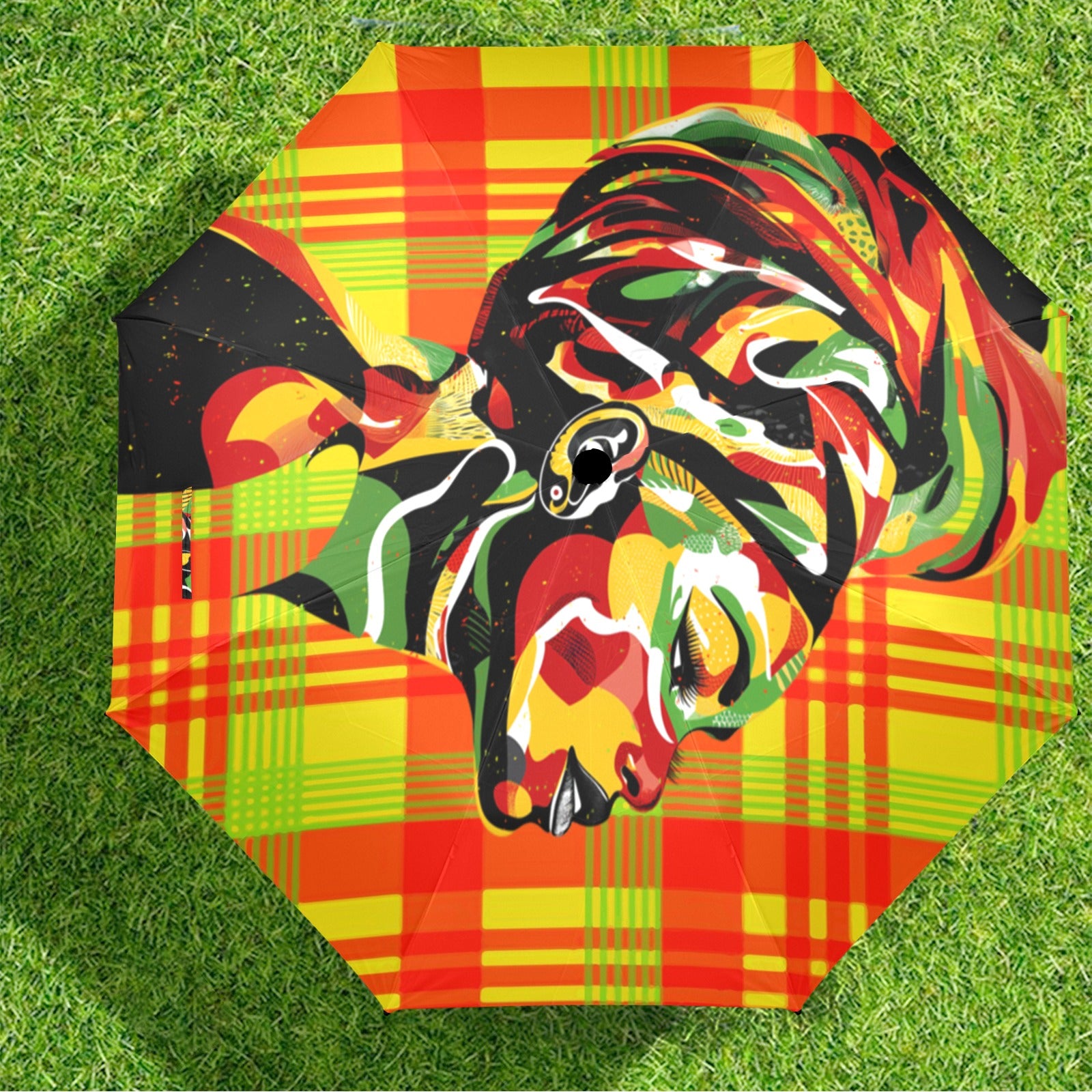 MADRAS Semi-Automatic Foldable Umbrella